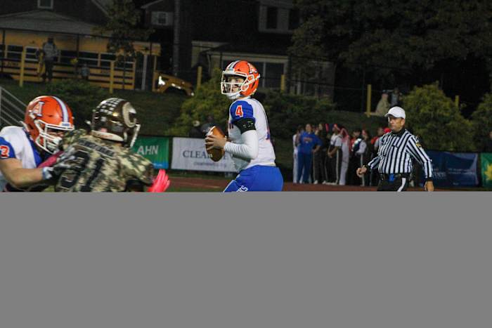 Cadin Olsen Armstrong football vs Highlands Brentaro Yamene